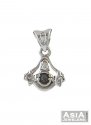 White Gold Balaji Pendant - Click here to buy online - 222 only..
