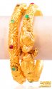 Click here to View - 22Kt Gold Antique Kadas (2 Pc) 