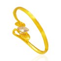 22K Gold Two Tone Ring - Click here to buy online - 233 only..