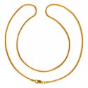22kt Gold Fancy Chain for Ladies - Click here to buy online - 1,878 only..