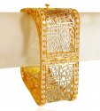 22kt Gold Aayat Al Kursi Kada - Click here to buy online - 6,027 only..