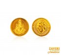 22kt Gold Laxmi Coin - Click here to buy online - 137 only..