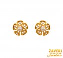 Click here to View - 22Kt Gold Pearl and CZ Earrings 