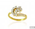 18K Ladies Genuine Diamonds Ring  - Click here to buy online - 1,978 only..