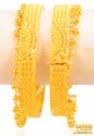 Click here to View - 22Kt Gold Fancy Kada (2 Pc) 