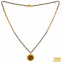 22K Gold Antique Mangalsutra  - Click here to buy online - 1,034 only..