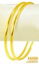 Click here to View - 22Kt Plain Gold Bangles (2 Pc) 