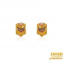 22KT Gold Clip On Earrings - Click here to buy online - 296 only..
