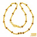 22kt Gold Fancy Chain for Girls - Click here to buy online - 1,945 only..