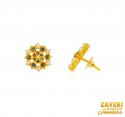 Click here to View - 22Kt Gold Sapphire Earrings 