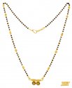 Indian Gold Mangalsutra 22K - Click here to buy online - 1,093 only..