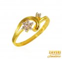 Click here to View - 22Kt Gold CZ Ring 