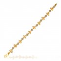 22K Designer Ladies Bracelet - Click here to buy online - 1,353 only..