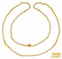 22k Gold Pearl Long Chain 22in - Click here to buy online - 1,357 only..