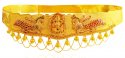 22k Gold Peacock Vaddanam - Click here to buy online - 28,760 only..