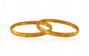 22k Gold  Kids Baby Kada (2pc) - Click here to buy online - 1,536 only..