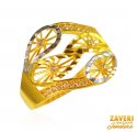 Click here to View - 22 Kt Gold Two Tone Ring 