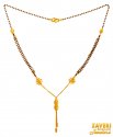 Click here to View - 22KT Gold Beads Mangalsutra Chain 