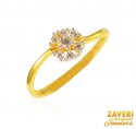 Click here to View - 22Kt Gold CZ Ring 