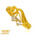 Click here to View - 22kt Gold Two Tone Ring  