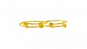 22K Gold Adjustable Kada for Kids - Click here to buy online - 786 only..