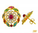 Click here to View - Gold Earrings with Gemstones 