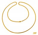 Beautiful 22 Kt Chain 24 Inches - Click here to buy online - 1,425 only..