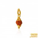 22kt Gold Rudraksh pendant - Click here to buy online - 164 only..