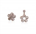 Click here to View - 18Kt Rose Gold Diamond Earrings 