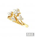 Diamond ring in 18k gold - Click here to buy online - 2,827 only..