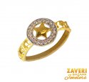 Click here to View - 22Kt Gold and CZ Fancy Ring 