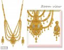 Gold Long Necklace Set - Click here to buy online - 8,321 only..