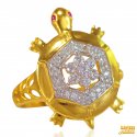 Click here to View - 22 Kt Gold Tortoise Ring 