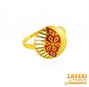 22 Kt Gold Ring  for Ladies - Click here to buy online - 353 only..