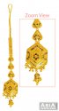 Designer 22k Gold Meena Tikka - Click here to buy online - 1,100 only..