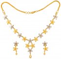 Click here to View - 22Karat Gold Light Necklace Set 