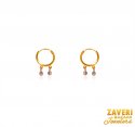 22 Kt Gold Two Tone Bali  - Click here to buy online - 182 only..