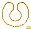 Click here to View - 22KT Gold Fox Tail Chain (24 Inch) 