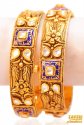 Click here to View - 22Kt Gold Antique Kadas (2 Pc) 