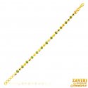 22Kt Gold Fancy Meenakari Bracelet - Click here to buy online - 1,700 only..