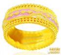 22 Karat Gold Meenakari Band - Click here to buy online - 1,457 only..
