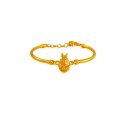 22Kt Gold Kids Bangle Bracelet  - Click here to buy online - 649 only..