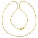 22 Kt Gold Box Chain (16 In) - Click here to buy online - 177 only..