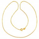22 Kt Gold Box Chain (16 In) - Click here to buy online - 433 only..