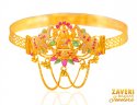 22K Precious Stones Bajuband - Click here to buy online - 2,021 only..