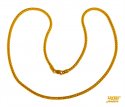 22 Kt Gold Plain Chain - Click here to buy online - 2,239 only..