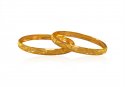 22K Gold Rhodium Baby Bangle - Click here to buy online - 1,536 only..