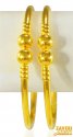 22 Kt Gold Kada (2 pc) - Click here to buy online - 3,647 only..