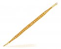 22K Gold Ladies Filigree Bracelet  - Click here to buy online - 1,328 only..