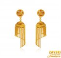 22 Kt Gold Jhumki Earrings - Click here to buy online - 1,327 only..